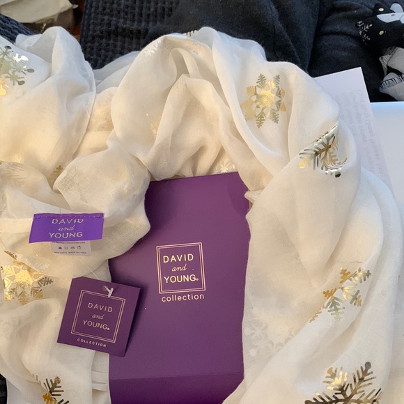 David and Young Accessories - NWT Infinity scarf super cute soft light material Give a pop to your wardrobe ❄️